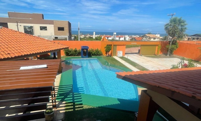Porto das Dunas House | Duplex 800 meters from Beach Park 5 suites