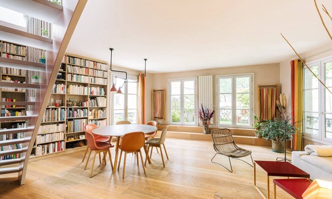 Amerique Apartment | Duplex Lumineux de 90 m2 Avec Terrasse Végétalisée