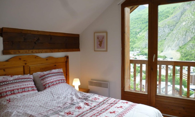 Valloire Apartment | Duplex on slopes/- 200m from the village center & ESF/heated pool