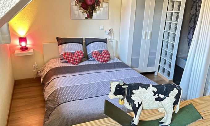 Eguisheim Apartment | Duplex St Léon* located in Eguisheim with private parking and 10km from Colmar