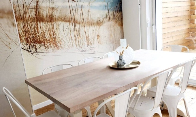 Le Portel Apartment | Duplexe 50 meters from the beach 8 persons
