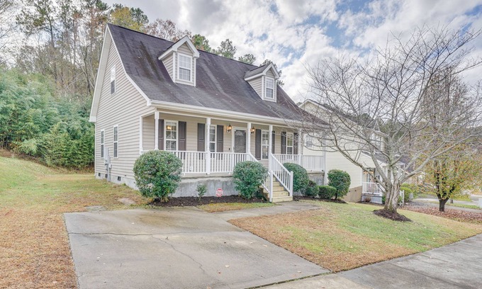 Durham House | Durham Vacation Rental ~ 6 Mi to Downtown!