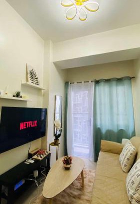 San Bartolome Apartment | E&T Staycation 2BR Condo with Balcony at Vine Residences Novaliches