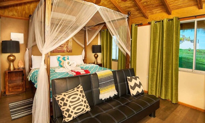 Scarborough Cottage | Eagle's Base Cottage overlooking the Caribbean Sea