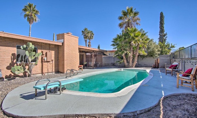 Tucson House | Eastside Home with Pool Near Hiking!