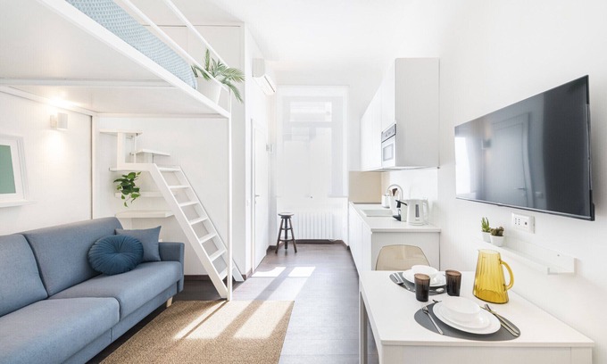 Calvairate Apartment | Easylife - Studio with Mezzanine in Porta Romana