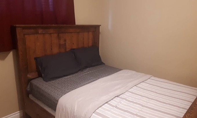 Timberlea Apartment | Eazi Blueberry Bedroom