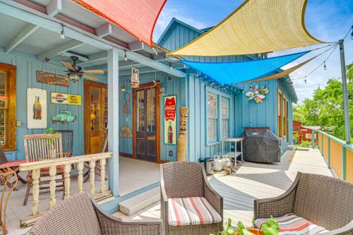 Mandeville House | Eclectic Mandeville Home Walk to Lakefront Park