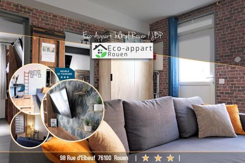 Quartier Saint-Clement - Jardin des Plantes Apartment | Eco-Appart'hôtel Rouen - JDP