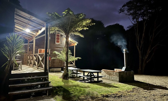 Colville Cabin | Eco Friendly Bush Cabin on a Scenic Rural Farm. Bush Cabin 1