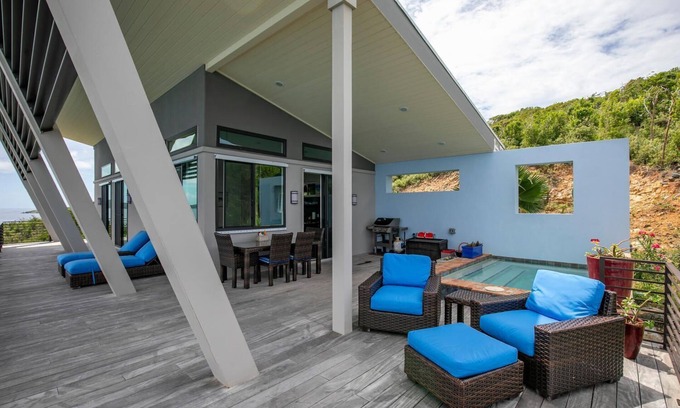 East End Villa | Eco Haute - Romantic Cliffside Villa with Ocean Views & Pool