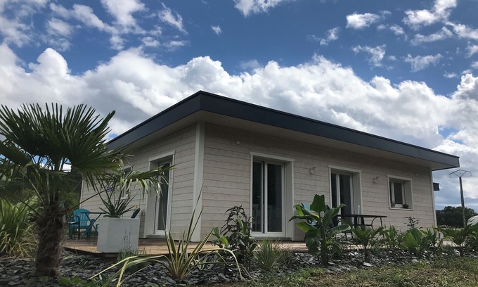 Fontaine-les-Luxeuil House | Ecolodge Plain Pied Avec Terrasses Multiples, 8 Personnes
