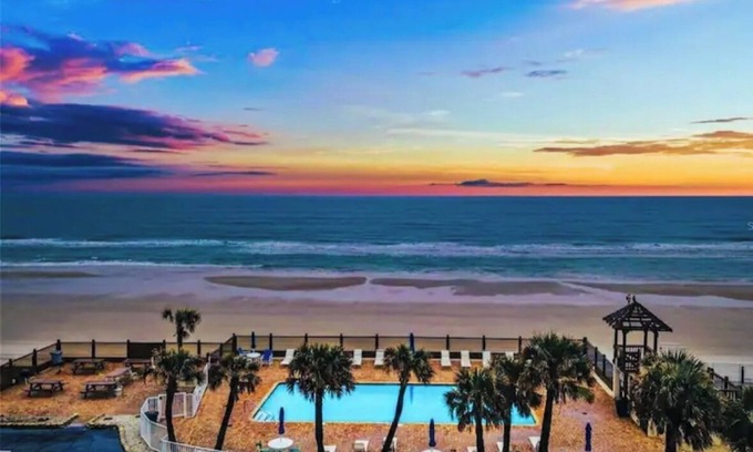 Ocean Dunes Condo | Efficiency ocean view Condo, Sleep Number bed, Indoor Heated Pool & Outdoor Pool
