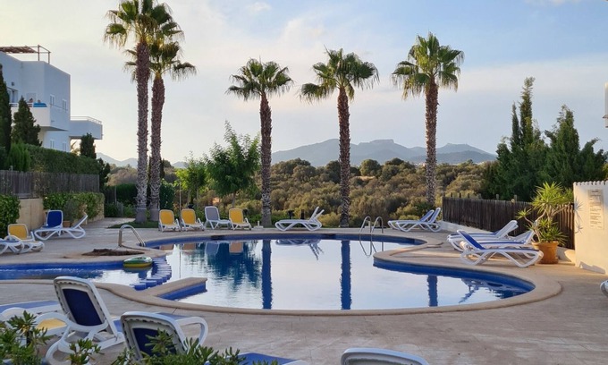 Cala d'Or Apartment | El Nido - Penthouse 200m from the marina with pool + priv. Roof terrace, A/C, WLAN