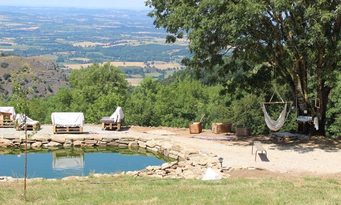 Dourgne Cottage | Élégance Pleine nature: renovated farmhouse + barn 237m2 + wood terrace and view