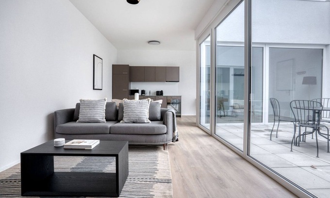 Basel Apartment | Elegant Bachletten 2 Room w/Storage, nr local market, by Blueground