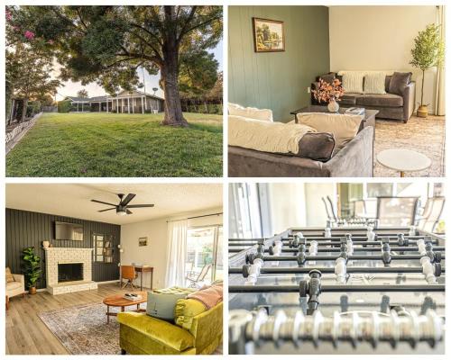 Porterville House | Elegant Cozy 3 Bedroom with Large Backyard & Den