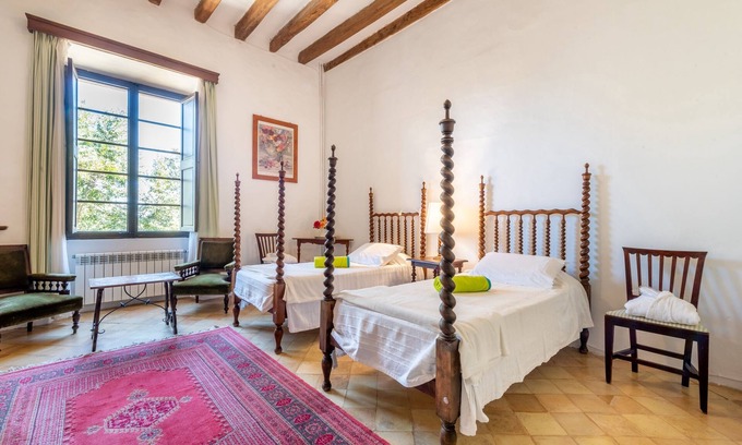 Inca House | Elegant Room in Guest House "Son Vivot" with Pool, Terraces & Wi-Fi