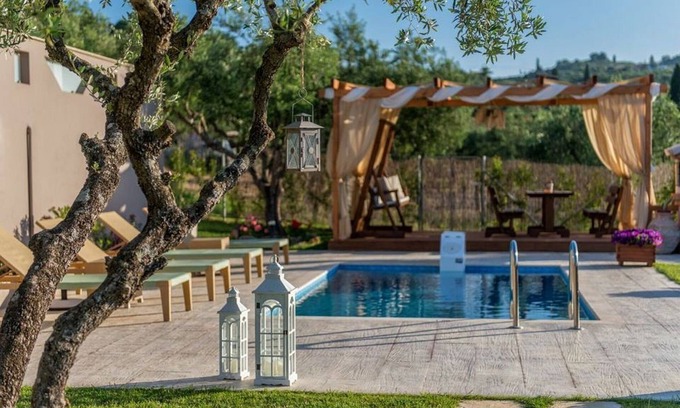 Planos Villa | Elegant Zante Villa | Villa Vatia 2 | Private Pool | Air Conditioning | Sea.
