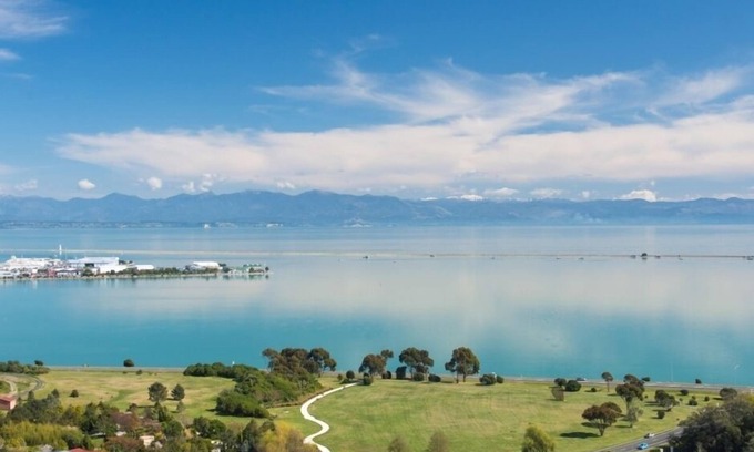 Atawhai Apartment | Elevated Sea View Studio Apartment - Stunning Views over Nelson's Tasman Bay