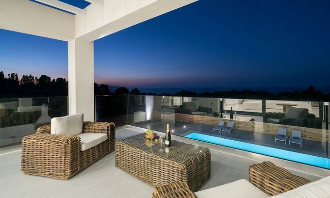 Akrotiri Villa | Elite Zante Villa | Villa Bianca | 5 Bedroom | Private Pool | Sea View |.