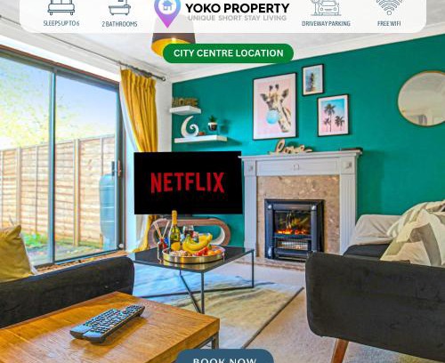 Knowle Sands House | Emerald House - Prime Location - Driveway Parking, Pool Table, Fast Wifi, Self Check-In and Sky TV by Yoko Property