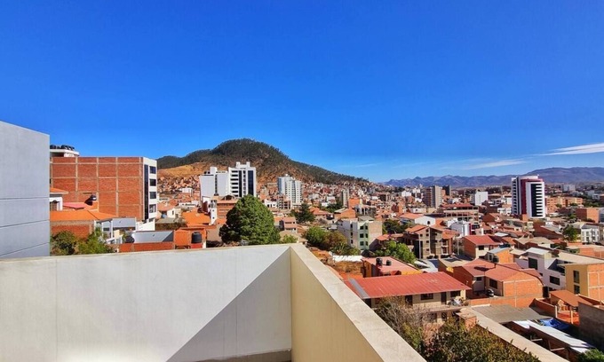 Sucre Apartment | ¡Encantador Depto Centrico con Vista Panoramica!