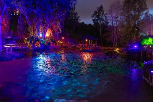 Bonsall Villa | Enchanted Estate With Animals Lightscapes and Whimsy