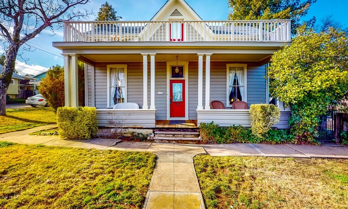 Lakeport Hotel | Enchanting Corner Lot Home with Storybook Yard