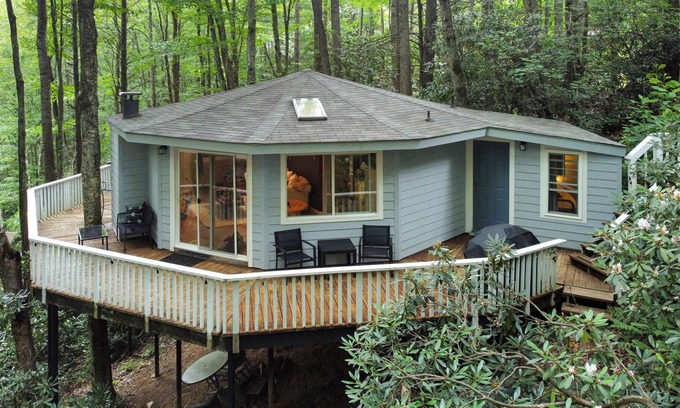 Mill Ridge House | Enchanting Mountain TreeHouse close2 BannerElk,Boone,BlowingRock,SugarMt,BeechMt