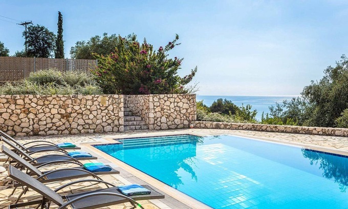 Mousata Villa | Endearing Kefalonia Villa | 3 Bedrooms | Villa Afrato Sea View | Private Pool &.