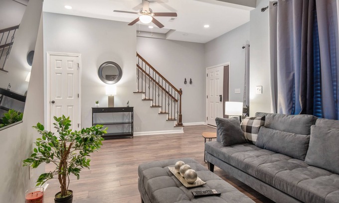 Southwest Raleigh House | Enjoy a stylish experience at this centrally-located beautiful house.