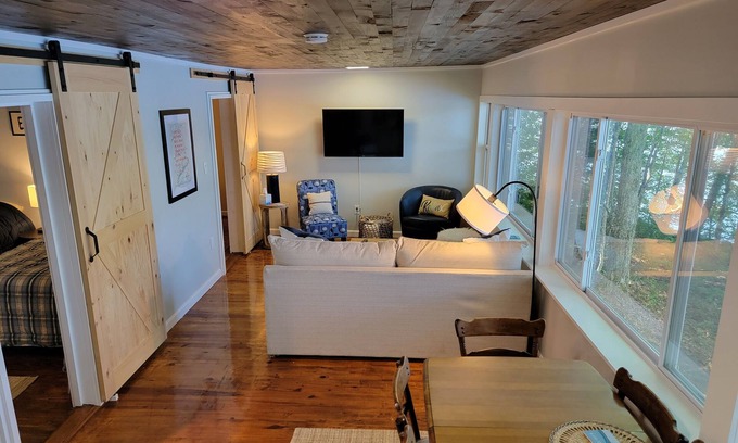 Richmond House | Enjoy Lake life in this renovated Camp, 50 ft from water. Private dock, beach.
