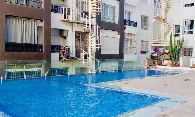 Cite El Houda Apartment | Entire rental unit in Agadir W/Pool