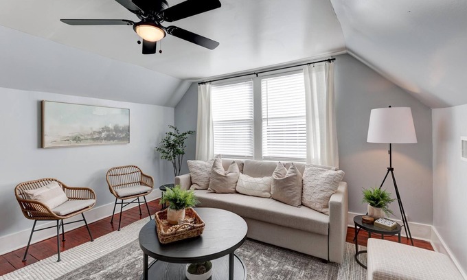 Midtown Apartment | ENTIRE UNIT: Charming 1BR Midtown Oasis - Walk to Dining, Parks, and More