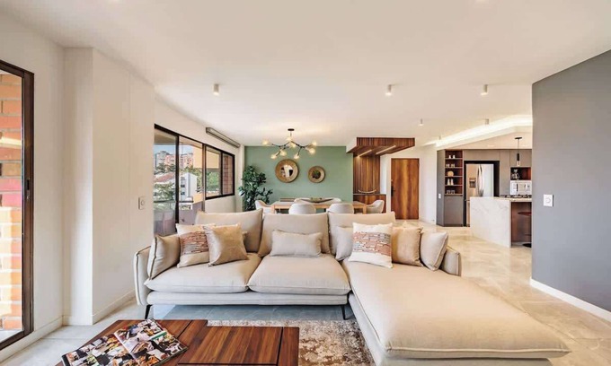 El Tesoro Apartment | |EP| Mesmerizing Apt W/BBQ, Balcony, AC, Office