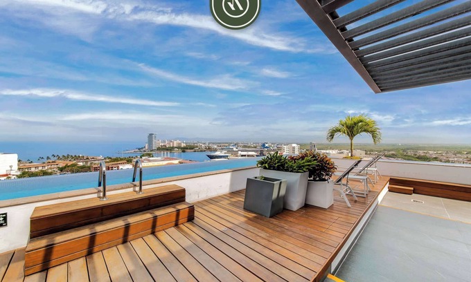 North Hotel Zone Apartment | Equipped 1BR Condo with Private Balcony - Pool