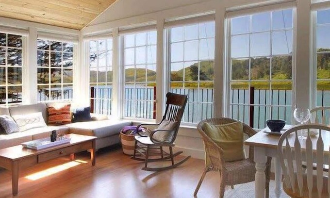 Jenner Cabin | Erinleigh by the Sea ~ On the mouth of the Russian River, Wildlife Show from you