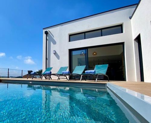 Carantec Villa | Escapade Marine piscine et spa pour 10