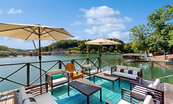 Sunset Cove Apartment | Escape to Tranquility: Cozy Cabin Retreat with Dock & Outdoor Living
