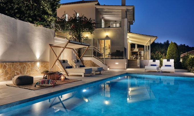 Lithakia Villa | Ether Villa (135sqm, Sea View, Infinity Pool)