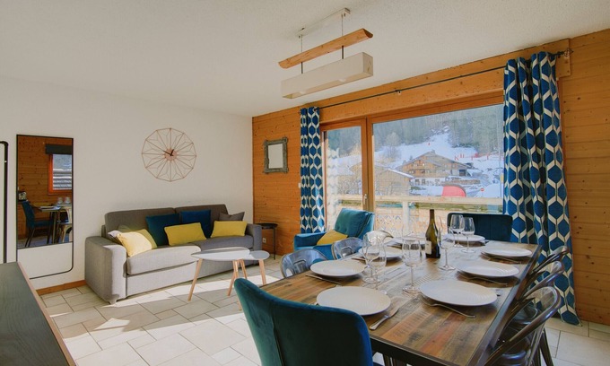Chatel Apartment | Evasion EV2 TELECABINE & VIEW 8 pers.