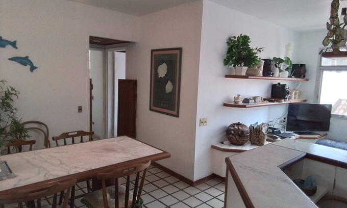 Vila Julia Apartment | Excel 3 Dorm 80 Metros Praia, 1 min a pé Praia Enseada, Próx Hotel Casa Grande