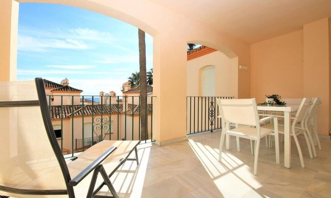 Estepona Apartment | Excellent stylish apartment with sea views, Belgravia Club next to Estepona port by the beach
