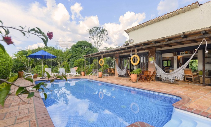 Quimbaya Villa | Exclusive 3 bedroom villa with private pool in Fincas Panaca