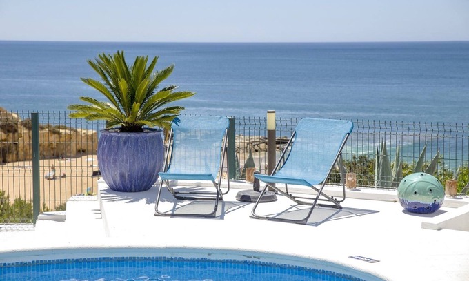 Areias de Sao Joao Villa | Exclusive and luxurious villa in front of the sea in Albufeira, private access