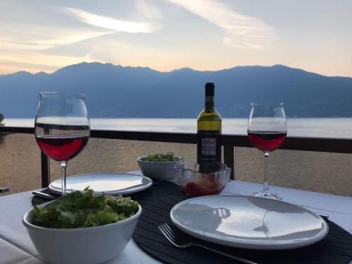 Gambarogno Apartment | Exclusive Lakeside Apartment with Amazing View