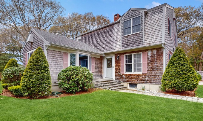 Hyannis House | Expansive Getaway w/Fenced Yard, Outdoor Shower & Private Neighborhood Beach