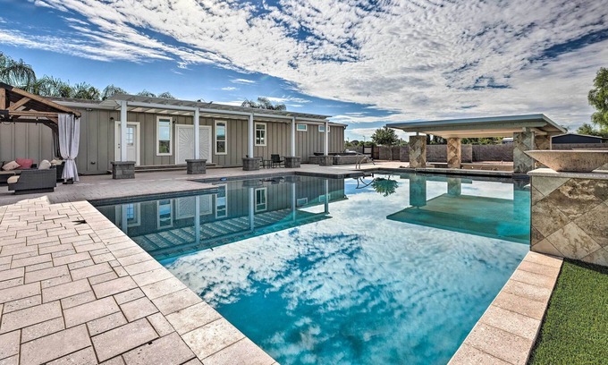 San Tan Valley House | Expansive Queen Creek Retreat w/ Heated Pool!