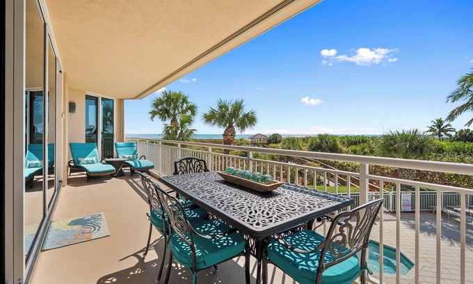 Fort Pierce Shores Condo | Experience Coastal Luxury in This Stunning 2,100 SqFt 3 BR, 2.5 BA Beach Condo